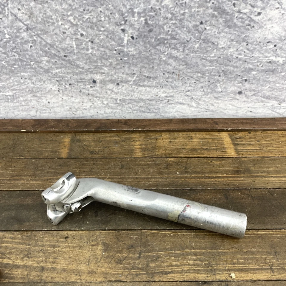 Tija de sillín de carretera Shimano 600 de colección 27,2 mm aleación Japón Ultegra Bolt pieza de bicicleta años 80 Foto 4 de 4