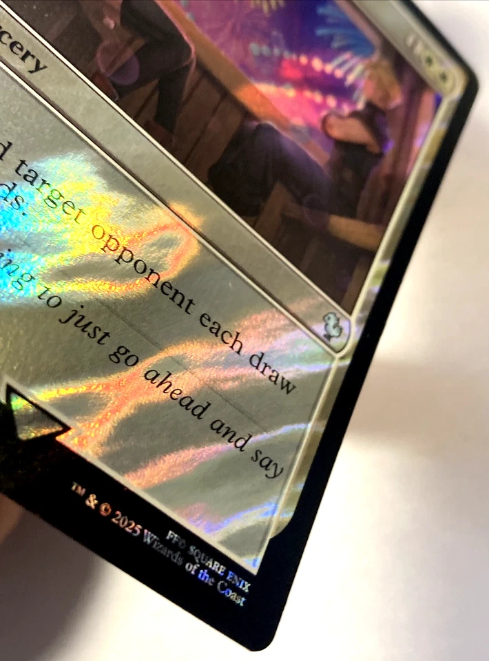 MTG Secret Rendezvous (Surge Foil) Commander: Final Fantasy 253 FF7 FFVII NM - Image 3 of 4