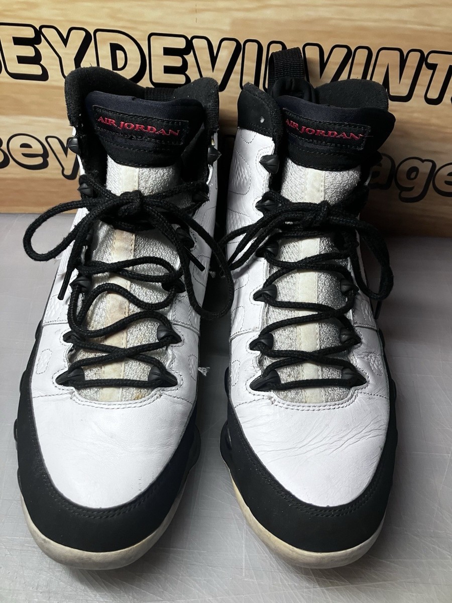 Nike Air Jordan 9 Retro space jam 2016 Black White Size 11.5