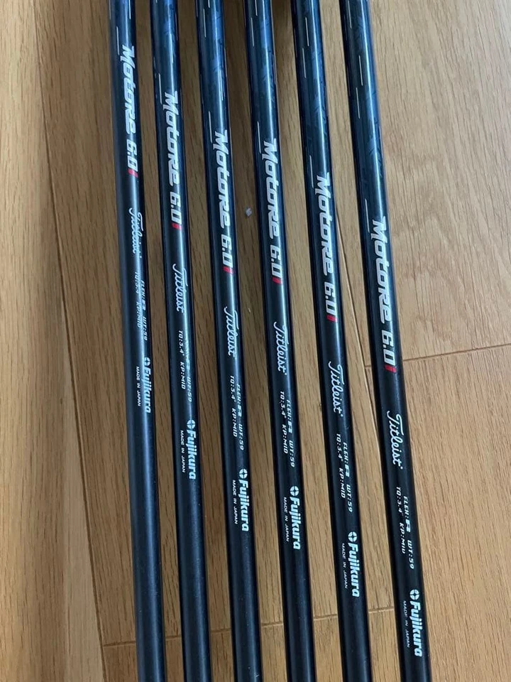 Titleist iron set VG3 iron FLEX-R 6pcs (5-9,P) used - Image 2 of 4