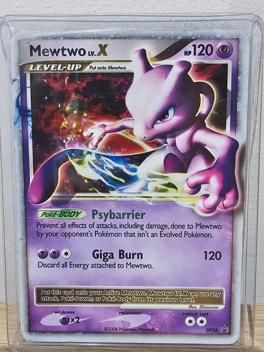 Pokémon Mewtwo Pokémon TCG Promo Individual Collectable Card Game