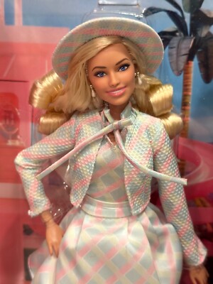 Barbie: The Movie Collectible Doll Blue Plaid Matching Set (HRF26) NEW in  BOX