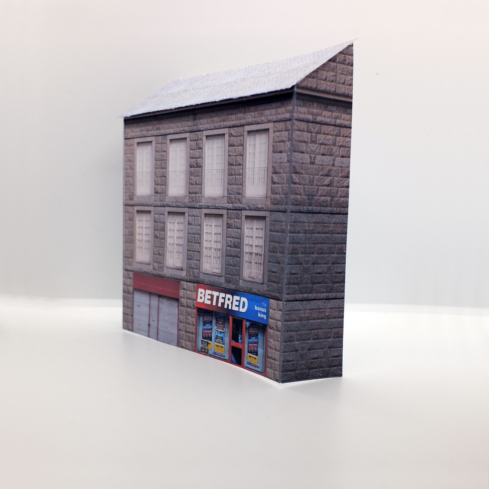 OO Gauge Building Low Relief Card 1/76 Scale 00 Model Railway LRC69
