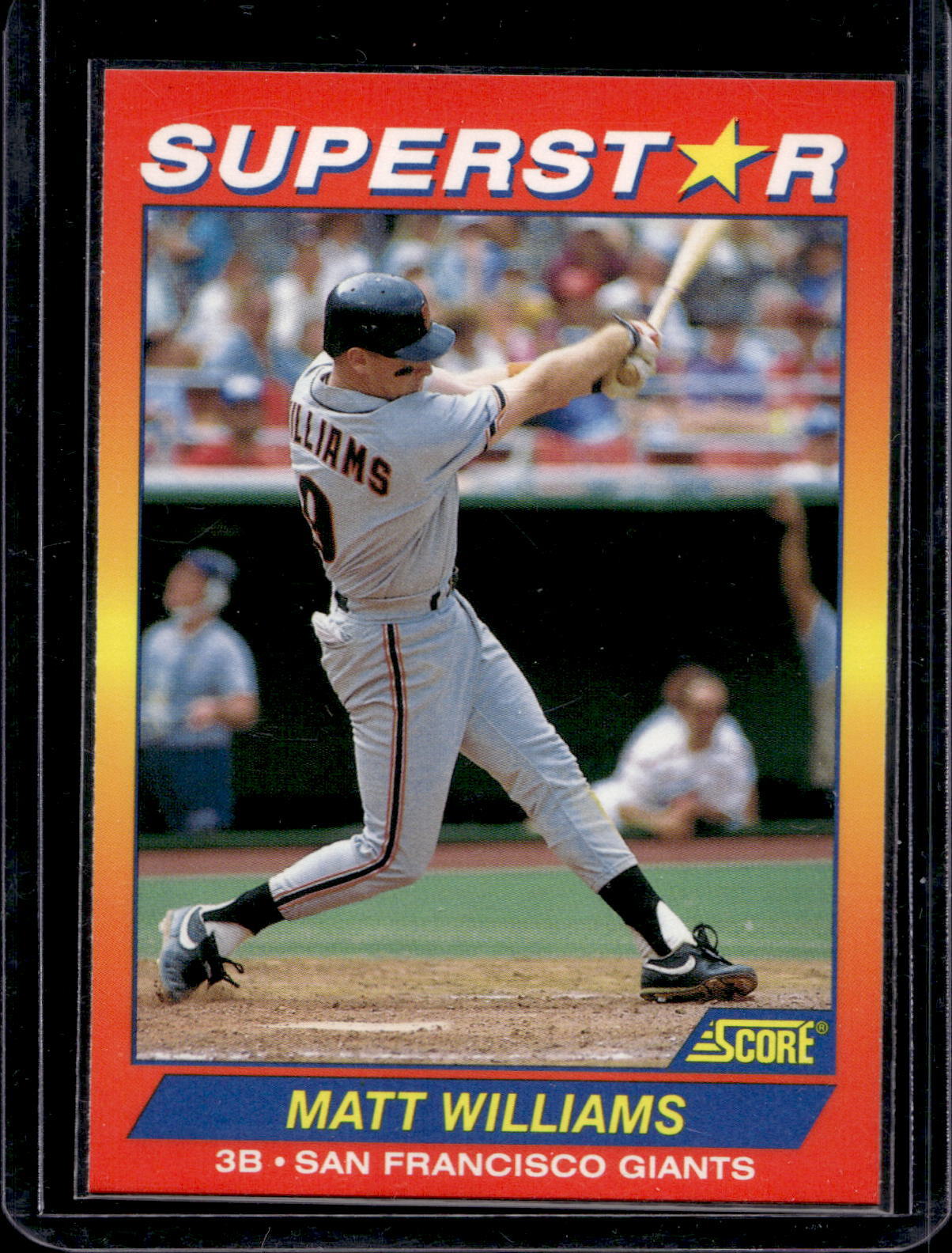 1992 Score 100 Superstars Matt Williams #95 - San Francisco Giants