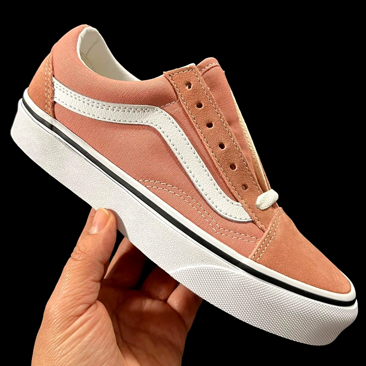 Girls vans top shoes size 4