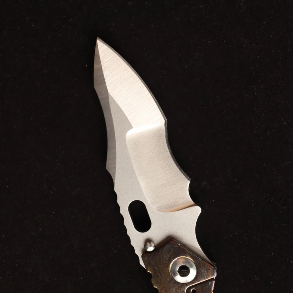 Cuchillo EDC A Masalong kni246 Stormers VG10 Hoja Aleación Titanio Mango Colección Foto 3 de 4