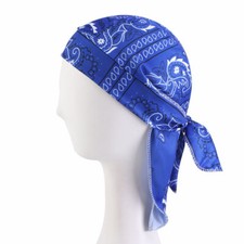 5pcs Mens Do Rag Skull Caps Pirate Beanie Paisley Bandana Headwear Cycling Cap