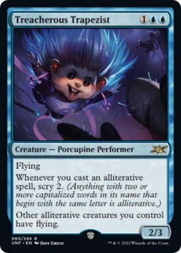 Treacherous Trapezist - 60 - UNF - NM - MTG Magic the Gathering | eBay Treacherous Trapezist - 60 - UNF - NM - MTG Magic the Gathering | eBay