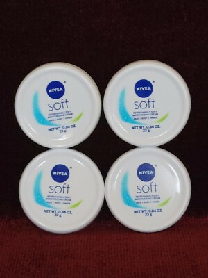 Get your bundled 4 Pack of Nivea Soft  Moisturizing Cream here Travel sz 0.84 oz