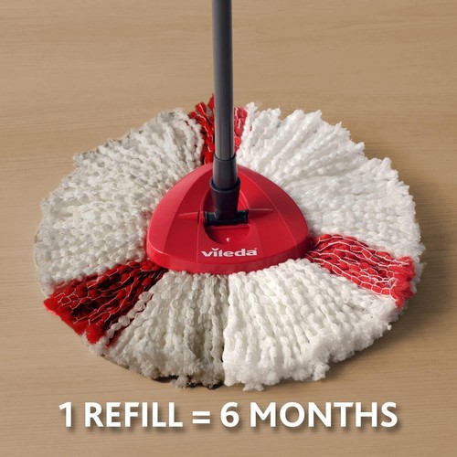 Vileda Easy Wring and Clean Turbo 2in1 Microfibre Mop Refill