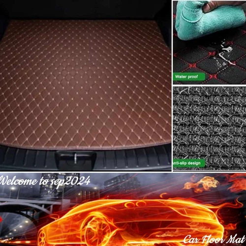 For Hummer H2 H3 Luxury Carpets Custom Car Trunk Mats All Series PU Leather Mats - Picture 18 of 34