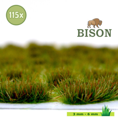 504 / Bison Gras Herbst / 115 Stück / 3 - 6 mm