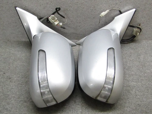 2004 2007 JDM TOYOTA MARK X GRX120 POWER FOLDING SIDE MIRROR W MARKER LIGHT OEM