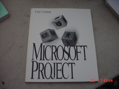 Users Guide Microsoft Project Paperback   January 1, 1994