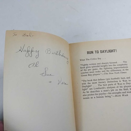 1963 Run to Daylight by Vince Lombardi PB 189 Pages - Picture 3 of 5