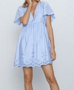 Vestido Azul Cielo Zara Flash Sales, UP TO 69% OFF | www.apmusicales.com