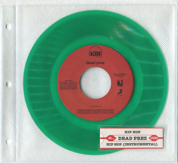 洋楽 dead prez HIPHOP 7inch dead prez – Hip Hop – Vinyl (7