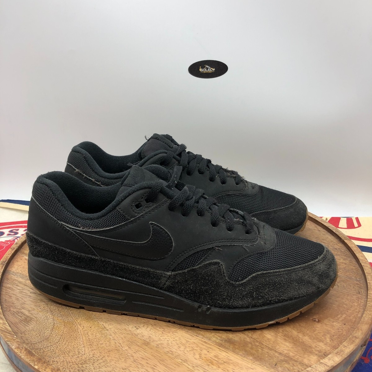nike air max 1 premium black gum