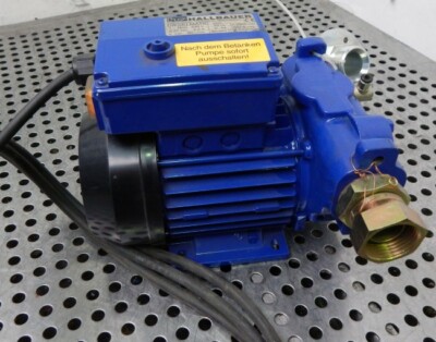 Hallbauer Dieselmatic plus Kreiselpumpe 0,37KW  60L/min  rpm2900  -unused- 