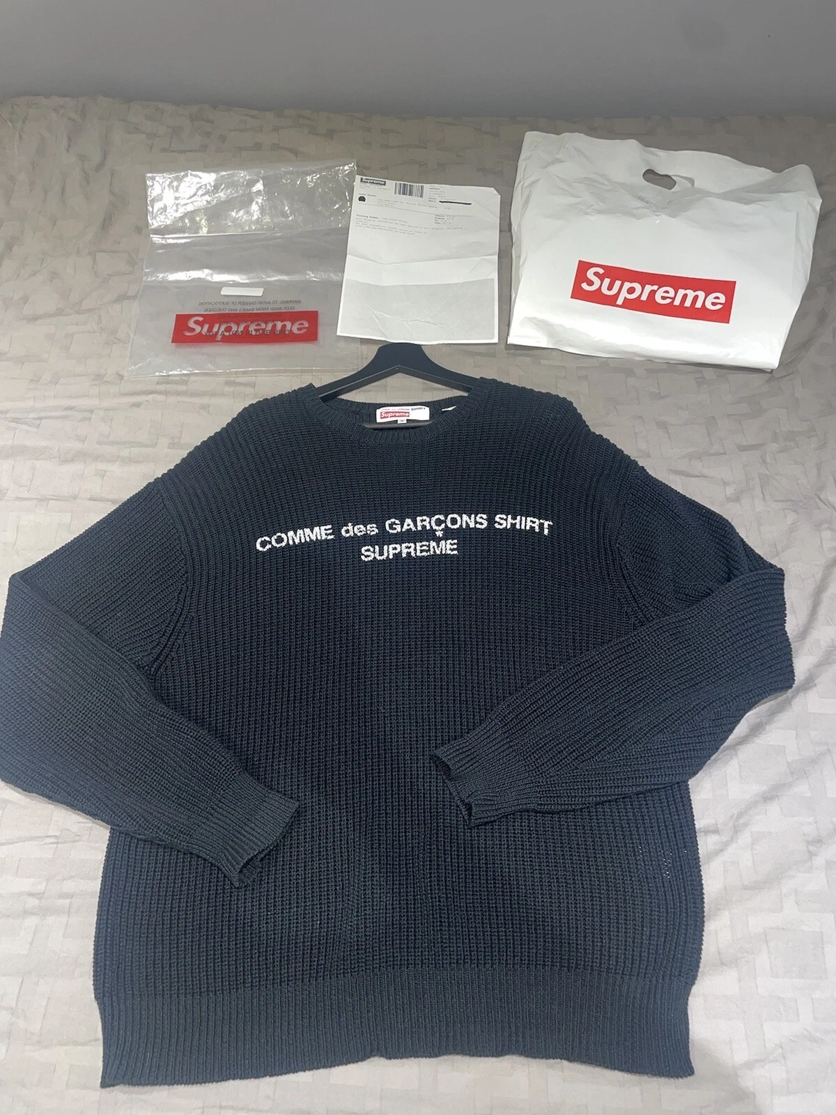Supreme x Comme Des Garçons Sweater