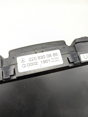 2000-2006 Mercedes S430 S500 S600 W220 A/C Heater Climate Control OEM 2208300885 - Picture 11 of 12