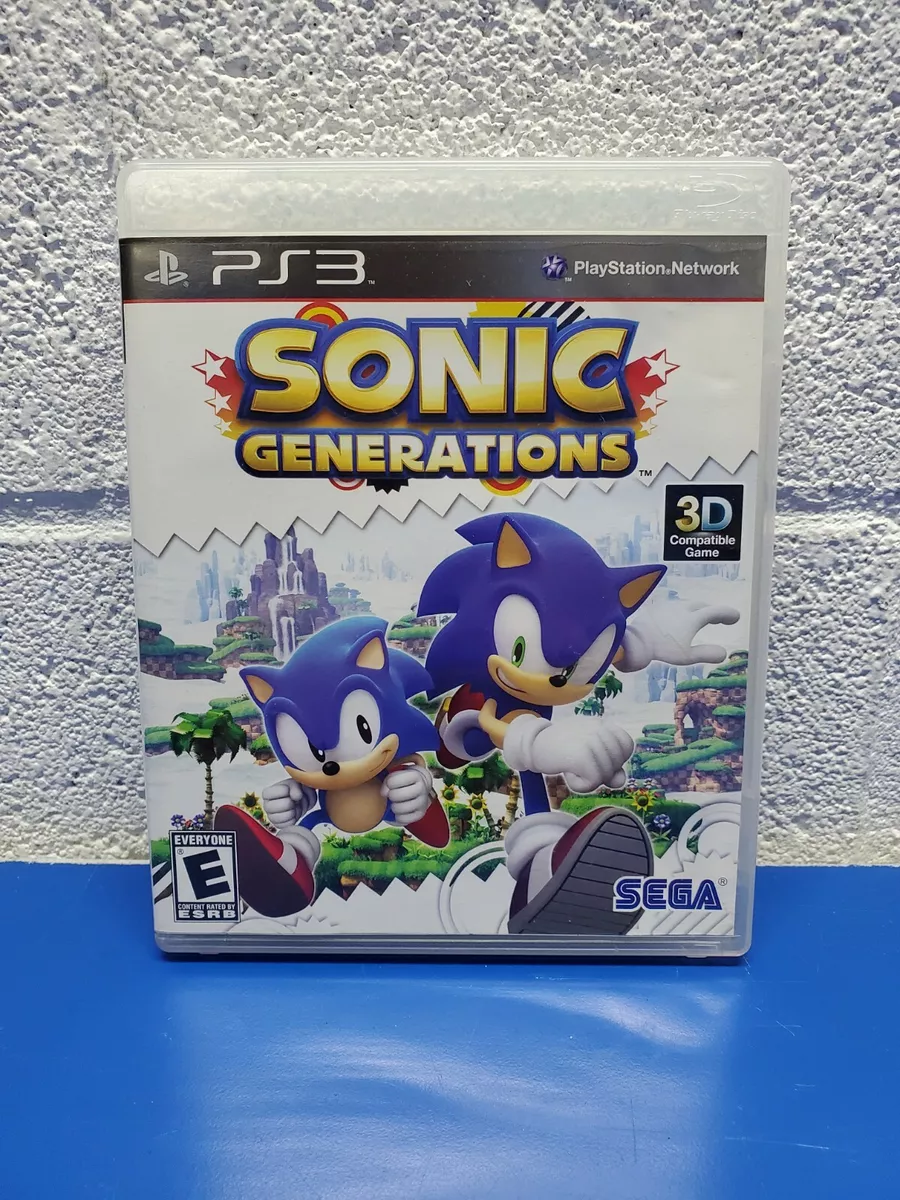 SEGA: Sonic The Hedgehog Game - PS3 Complete W/ Manual