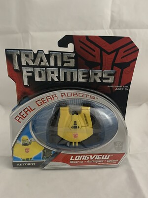 2006 Hasbro Transformers LONGVIEW - Real Gear Robots - Autobot - NEW Sealed 