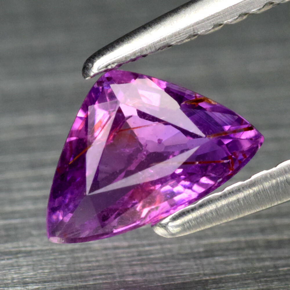 Saphir rose 0,72 cts naturel non chauffé, cadeau de naissance ou anniversaire
