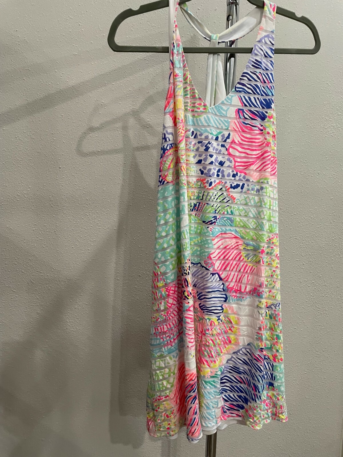 Preowned Lilly Pulitzer Roar of the Seas Tank Top, S… Gem