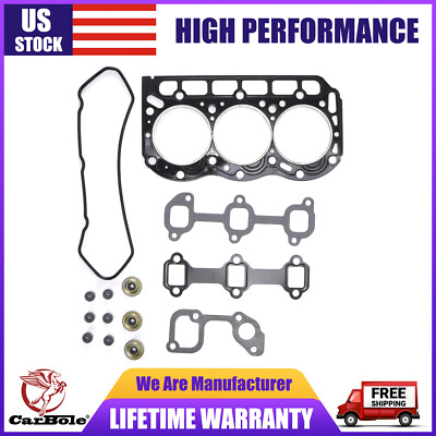 Top Valve Gasket Set for Daihatsu DM950 DM950D Briggs & Stratton 825528 Toro NEW
