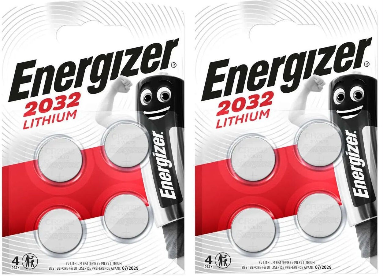 4x Energizer CR2032 3V Lithium Coin Cell Battery 2032, DL2032, BR2032, SB-T15 - Image 8