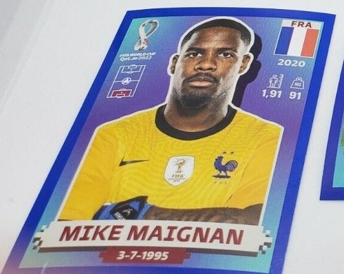 Panini FIFA World Cup QATAR 2022 - US Edition - BLUE & RED STICKERS - part 2 - Picture 26 of 230