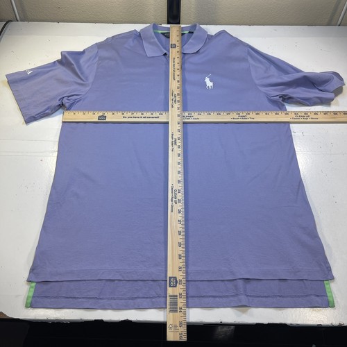 POLO GOLF RALPH LAUREN TITLEIST AJGA SHIRT Gr. Herren L lila mit großem weißen Pony - Bild 7 von 7