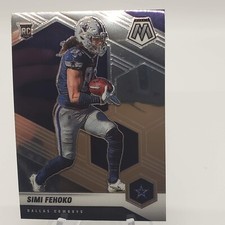2021 Panini Mosaic Rookie Card RC #341 Simi Fehoko Dallas Cowboys