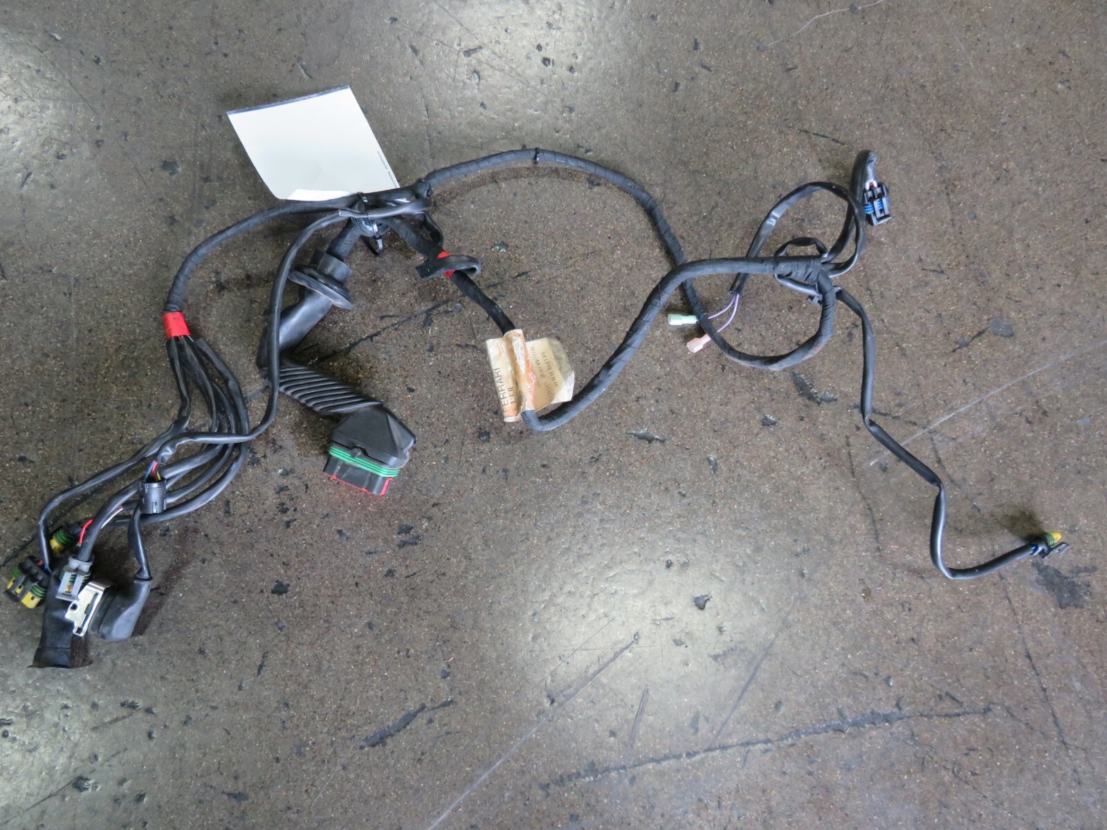 Ferrari 575, RH, Right, Door Wire Harness, Dmg, Used, P/N 193196
