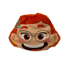 Disney Turning Red Meilin Lee Red Panda Reversible Plush Head 11.8" Just Play