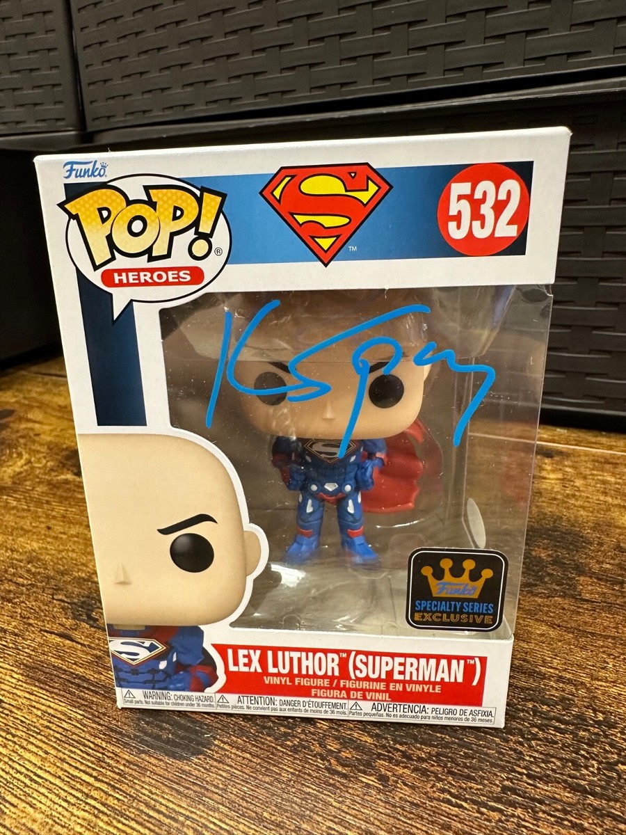 JSA Signed Kevin Spacey Funko Pop! DC Lex Luther Superman