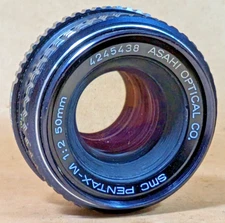 SMC Pentax-M 1:2 50mm Lens For Pentax K Mount
