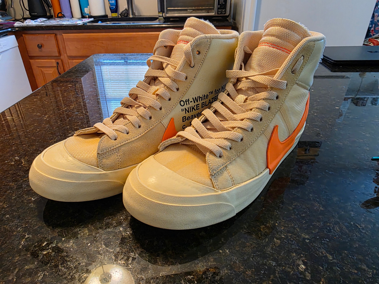OFF WHITE X NIKE Nike Off White x Blazer Mid All Hallows Eve taglia 10