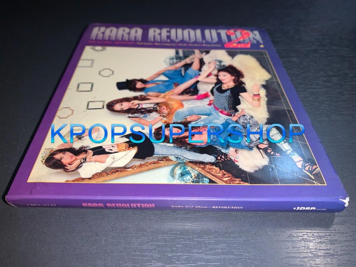 Kara 2nd Album Revolution CD Photobook Great Condition Rare OOP