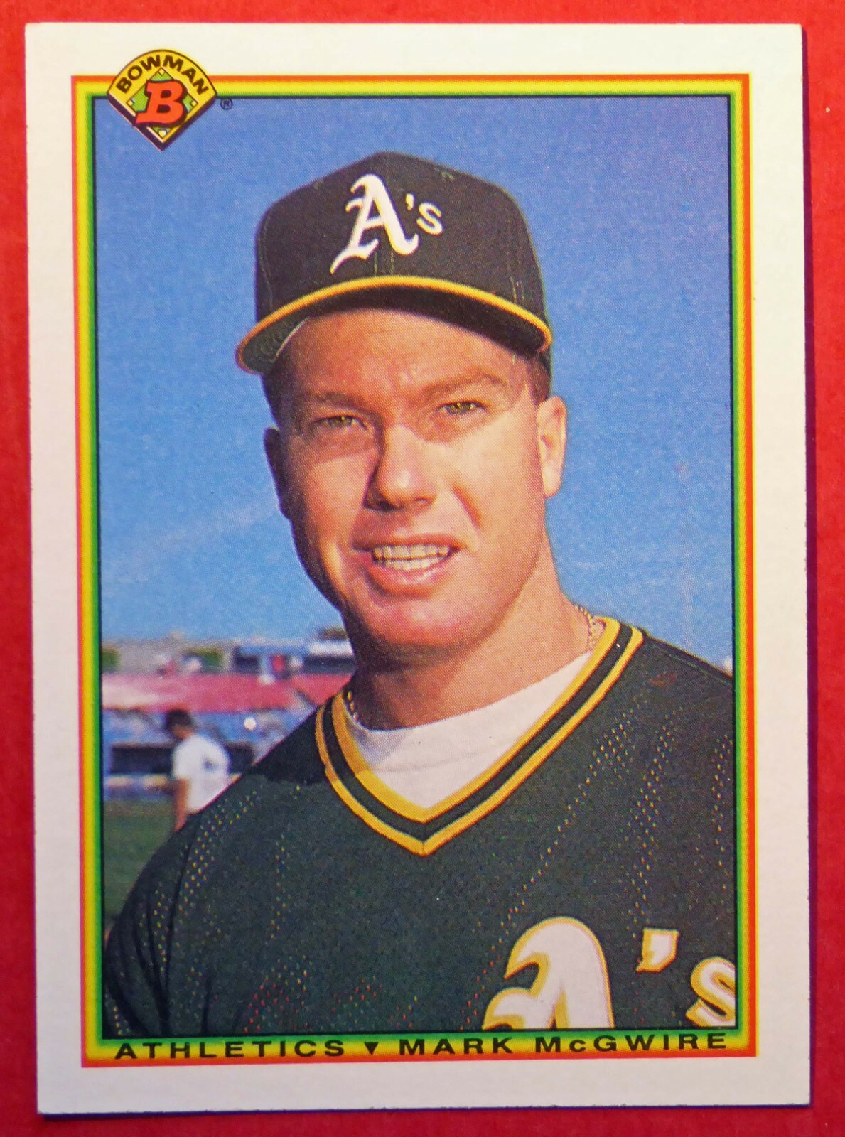 1990 Bowman Mark McGwire #454 (Athletics)