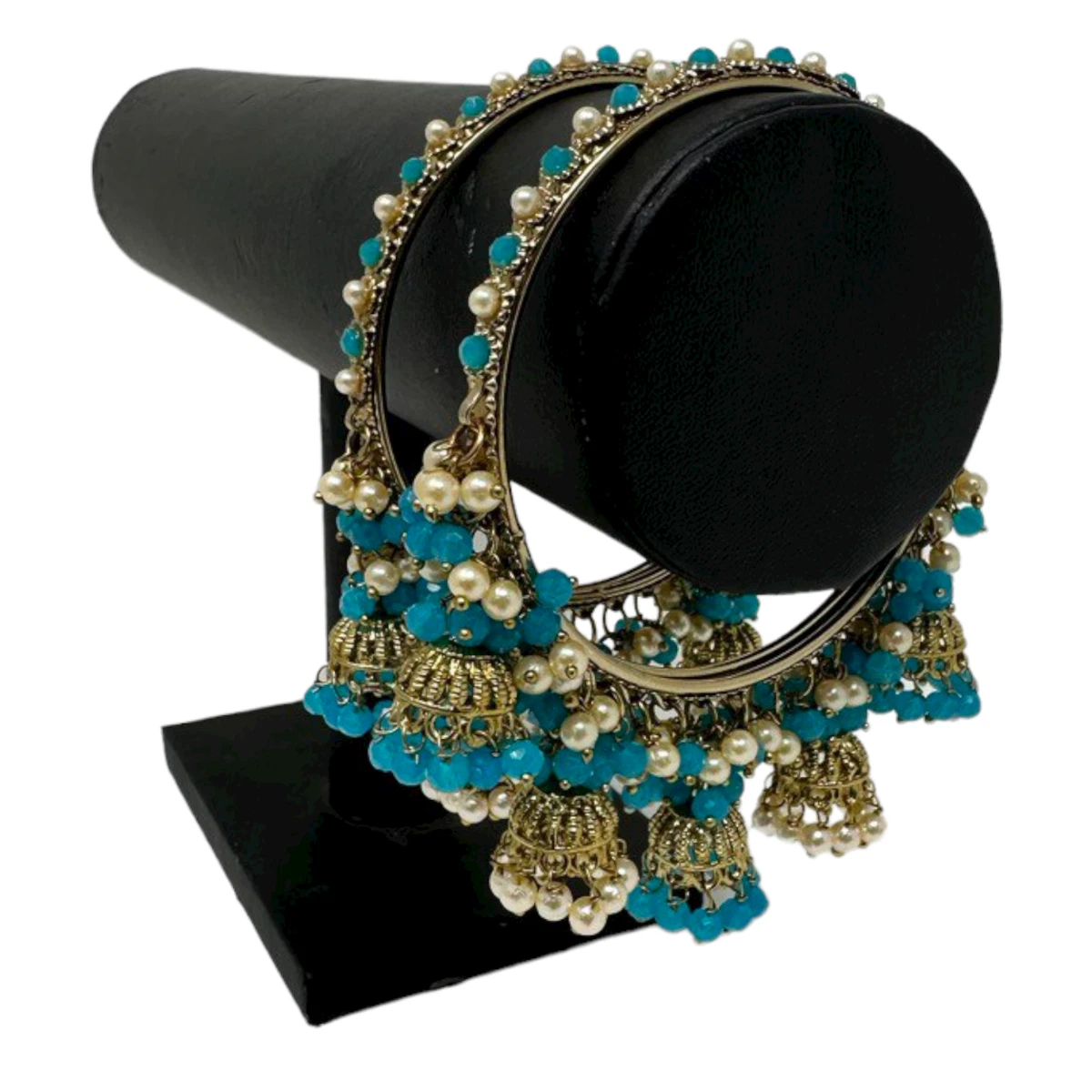Blue metal hotsell bangles