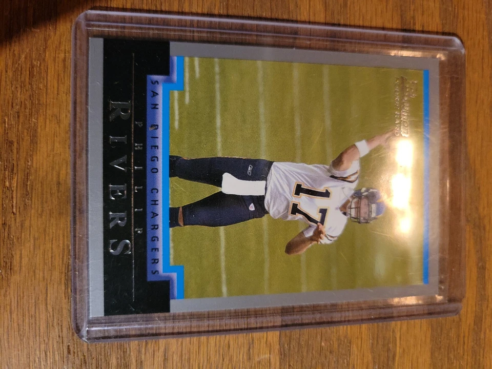 10 X 2004 Philip Rivers Lot Auto Jersey Rookie Cards Bowman Tradition Press Pass - Image 2 of 4