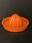 Vintage Tupperware Citrus Juicer Sqeezer Reamer Tangerine Orange Color Plastic