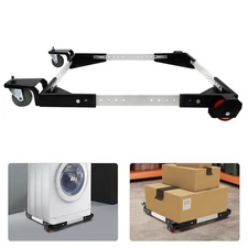 Steel Mobile Base Heavy Duty Universal Stand 600lbs Capacity For Tools Machines