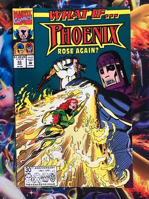What if Phoenix Rose Again #33 Marvel Comics Book January 1992 