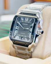 Cartier Santos de Cartier Large Size WSSA0037 ADLC Bezel Steel Watch UNWORN 4