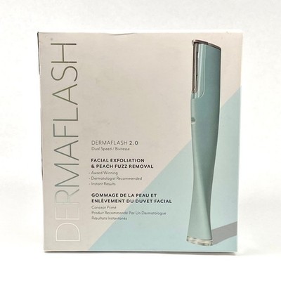 Dermaflash Dual Speed Facial Exfoliation & Peach Fuzz Removal Device Combo Set