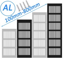 Alu Lüftungsgitter Stegblech Lamellengitter Belüftung Lüftungsblech Abluftgitter