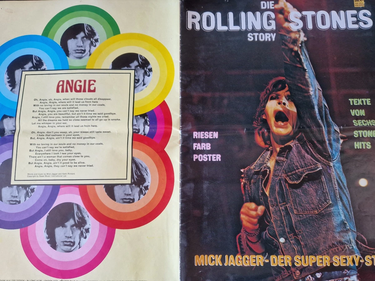 Rolling Stones   POSTER  43x31cm - 123x86cm    70er Jahre